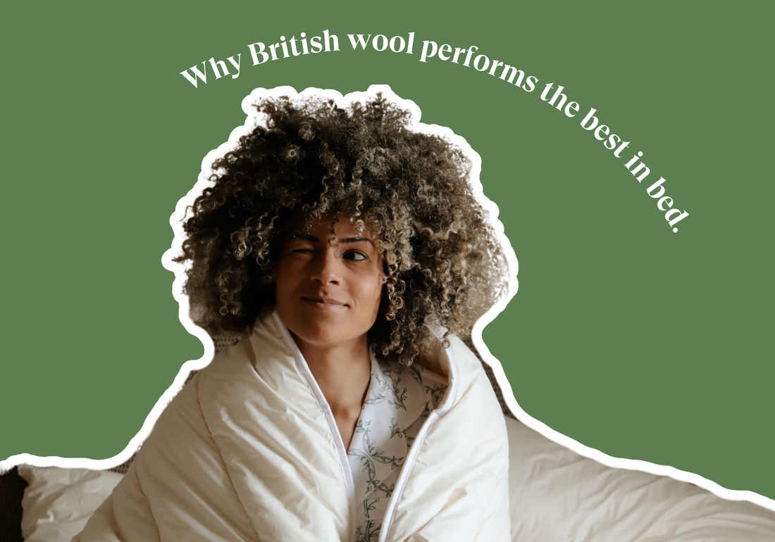 Why British wool performs best in bed?