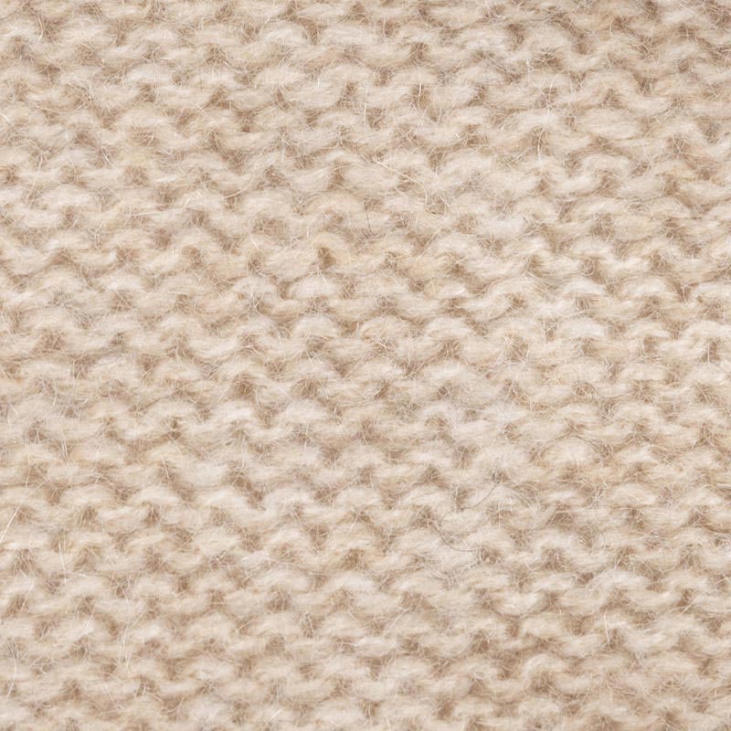 Floks beige cashmere socks close up of the colour and material