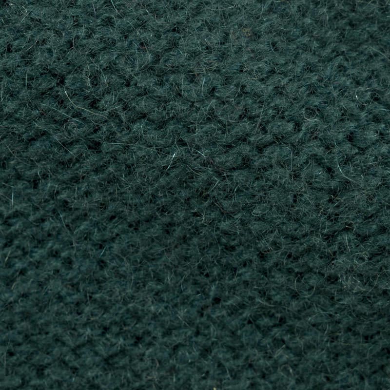 Floks bottle green cashmere socks close up of the colour and material