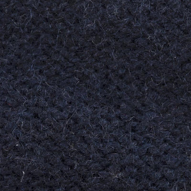 Floks dark navy cashmere socks close up of the colour and material