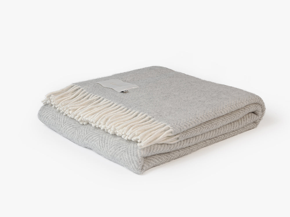 Luxury Pure Wool Throw