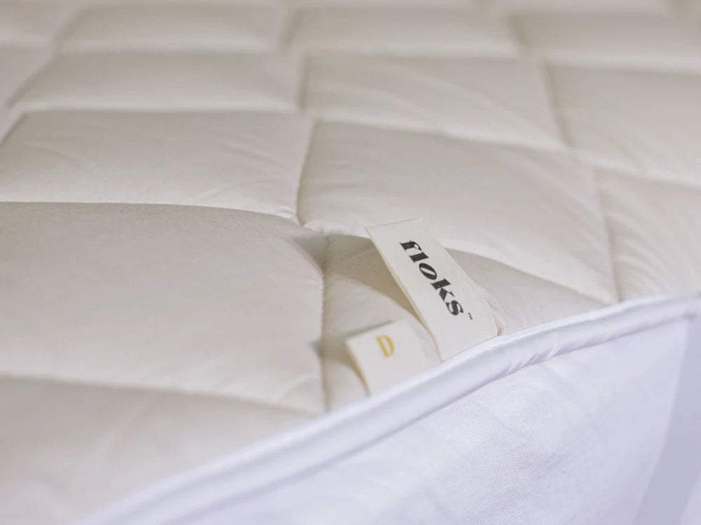 Floks mattress protector, diamond stitched