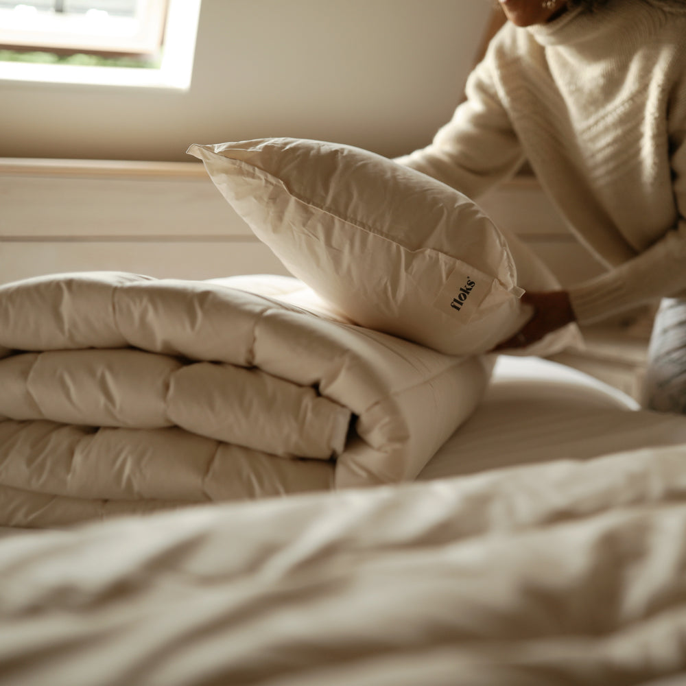 Wool bedding
