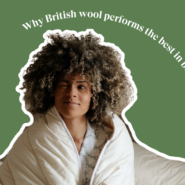 Why British wool performs best in bed?