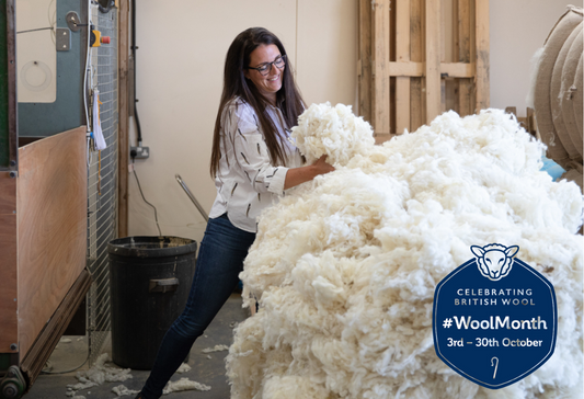 The month of wonder wool, celebrating British wool