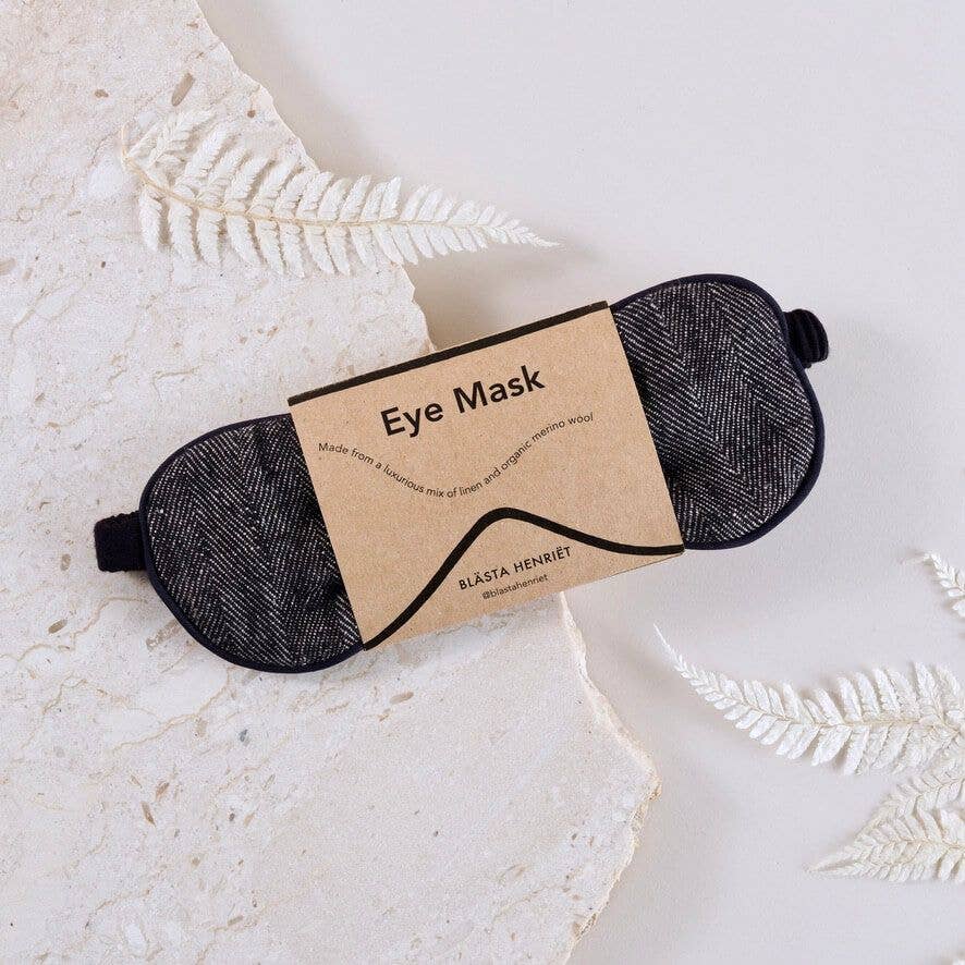 Blasta Henriet - Eye Mask - Linen/Merino