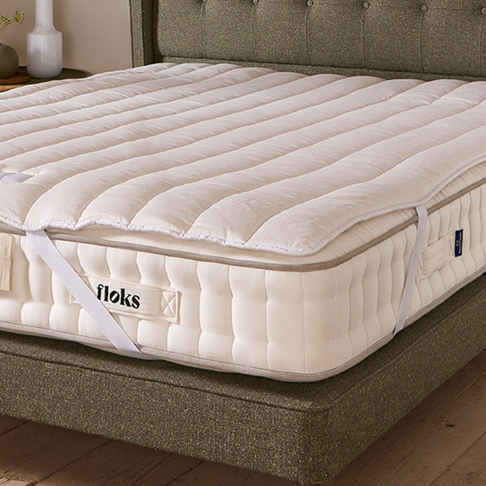 Outlet: Wool mattress topper (Super King)