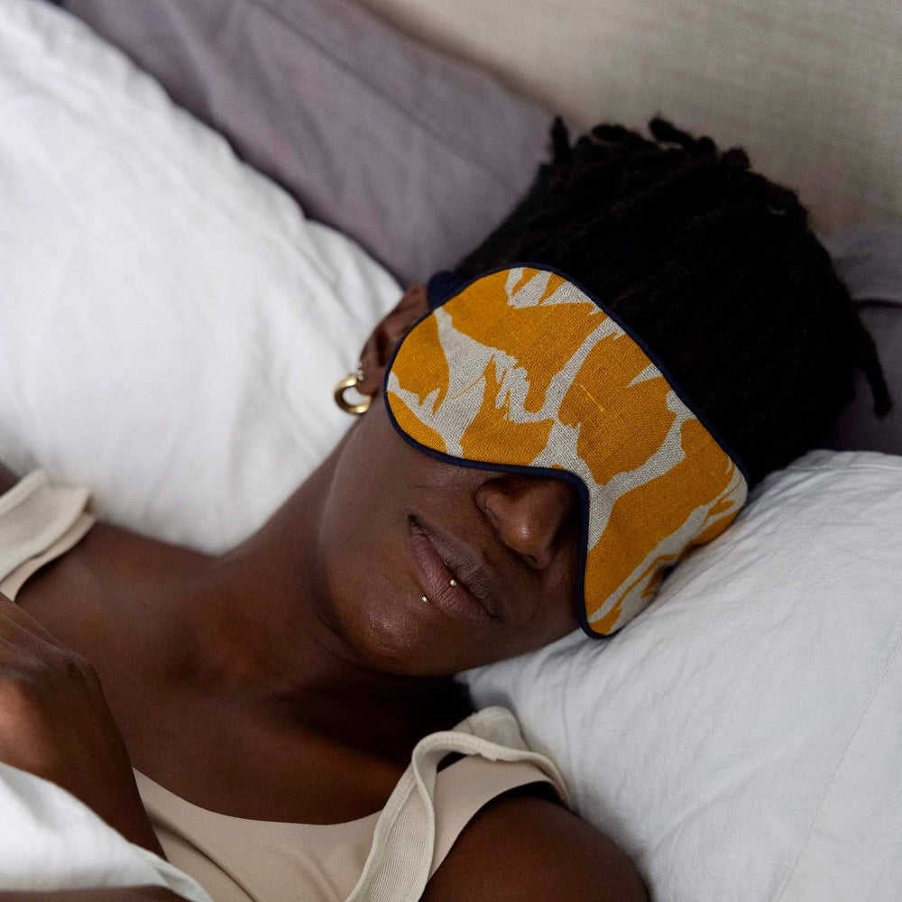 Blasta Henriet - Eye Mask - Linen/Merino