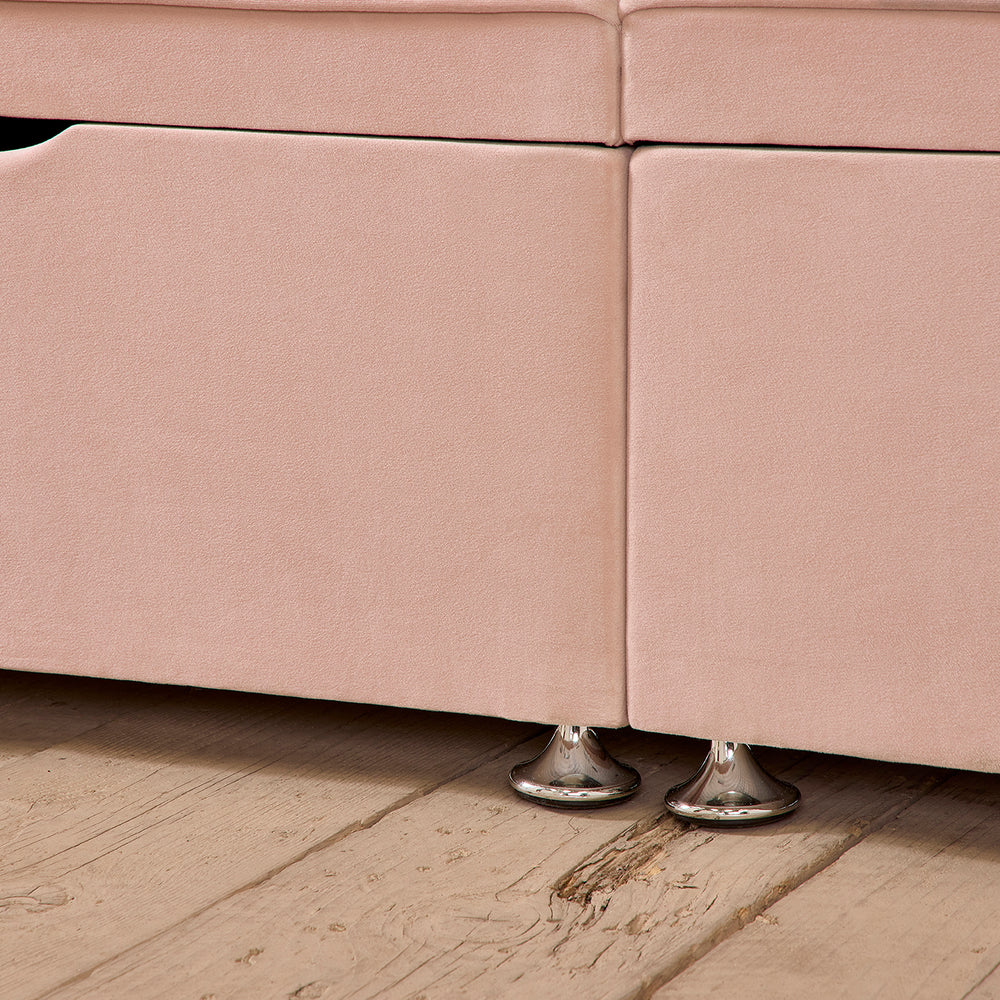Upholstered Base - Ottoman - Padded Top