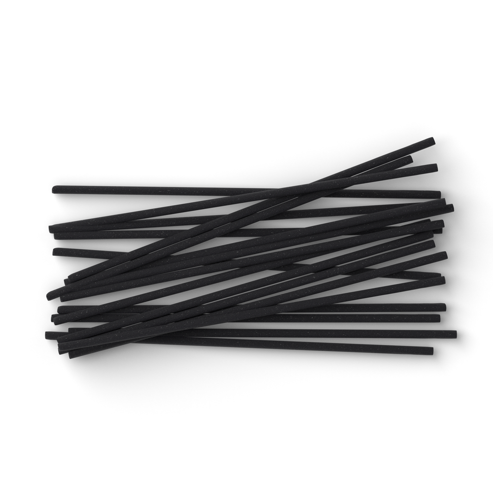 Evermore diffuser sticks on white background