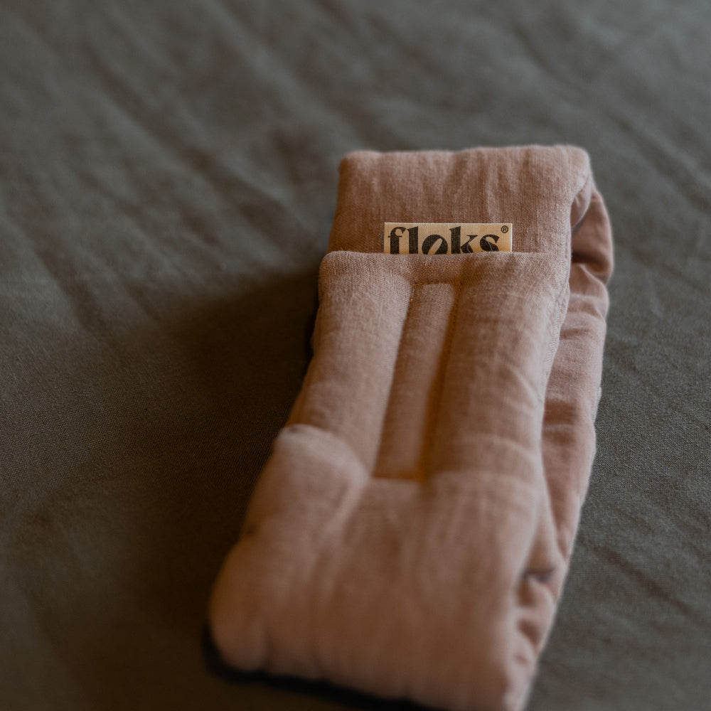 Luxury British wool filled eye mask