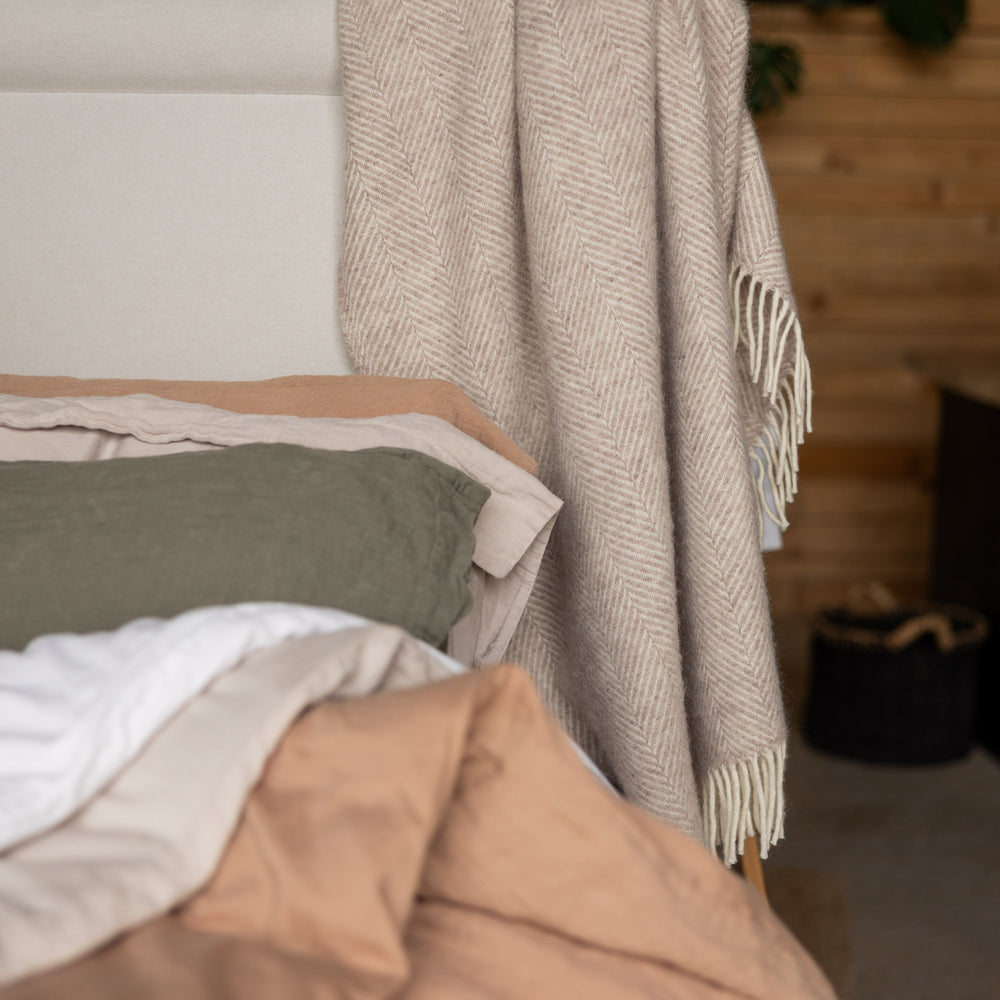 Luxury Pure Wool Throw