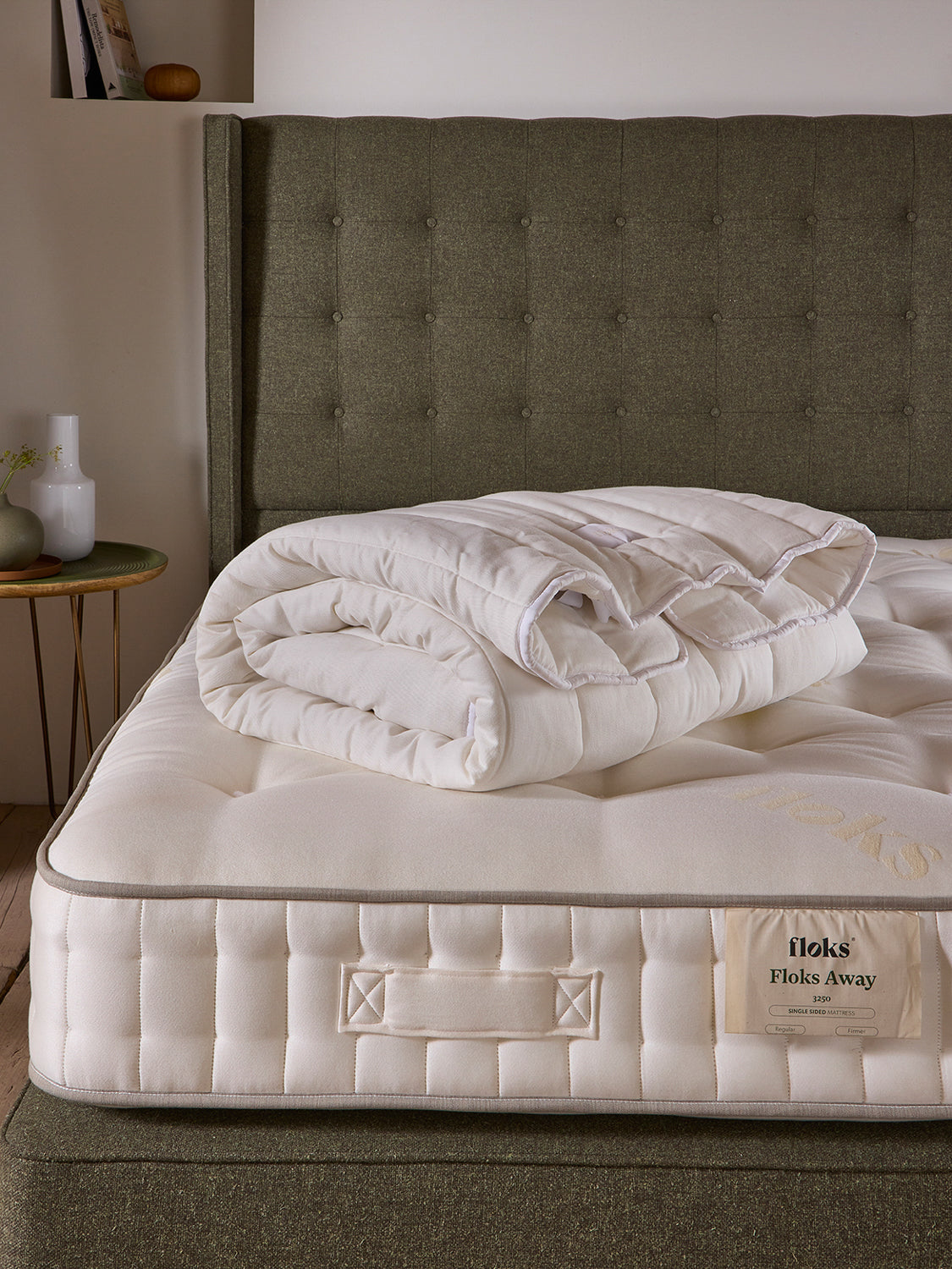 Outlet: Wool mattress topper (Super King)